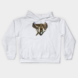 horse riding Kids Hoodie